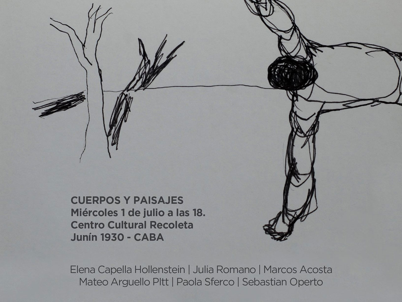 Muestra Colectiva Cuerpo y Territorio, 2015